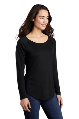 LST400LS Sport-Tek 4.4-ounce T-Shirt Black Triad Solid