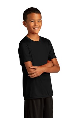 YST720 Sport-Tek Youth PosiCharge Re-Compete Tee Black