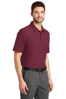 K510 Port Authority 5.6-ounce Stain-Release Polo Burgundy