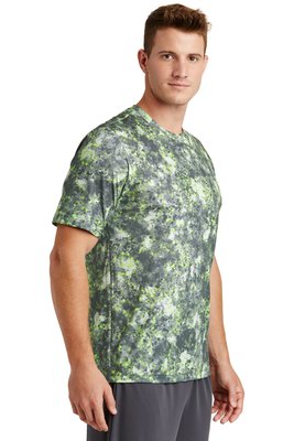 ST330 Sport-Tek 4-ounce 100% Polyester T-Shirt Lime Shock