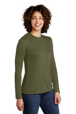 AL6008 AllMade 4.2-ounce Tri-Blend T-Shirt Olive You Green
