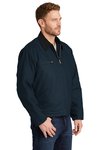 TLJ763 CornerStone Tall Duck Cloth Work Jacket Navy/ Black
