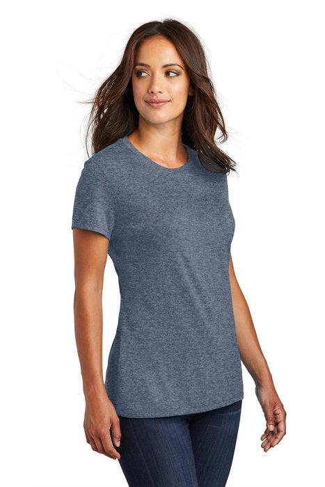 DM130L District 4.5-ounce T-Shirt Navy Frost