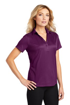 L528 Port Authority 4.1-ounce Ladies Performance Fine Jacquard Polo Violet Purple