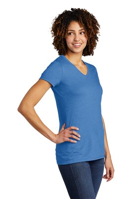 AL2018 AllMade 4.2-ounce Tri-Blend T-Shirt Azure Blue