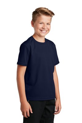 YST340 Sport-Tek 3.8-ounce 100% Polyester T-Shirt True Navy