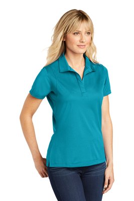 LST650 Sport-Tek 3.8-ounce Ladies Micropique Sport-Wick Polo Tropic Blue
