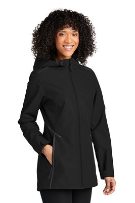 L920 Port Authority Ladies Collective Tech Outer Shell Jacket Deep Black