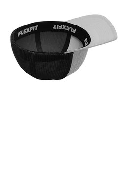C812 Port Authority Flexfit Mesh Back Cap Heather Grey/ Black