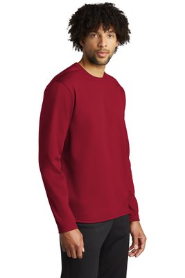 ST248 Sport-Tek Sport-Wick Fleece Pullover Crew Deep Red