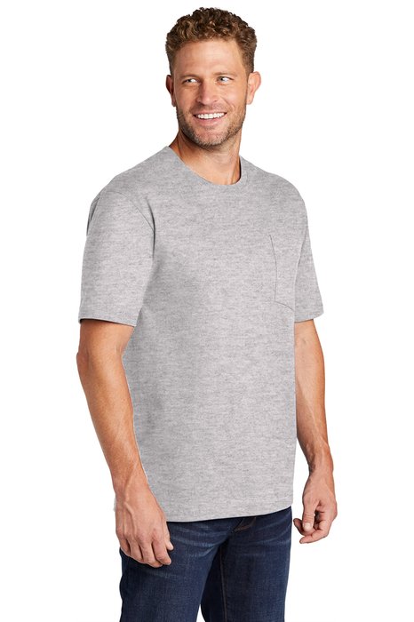 CS430 CornerStone 7-ounce 100% Cotton T-Shirt Heather Grey