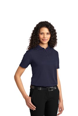 L525 Port Authority 5.3-ounce Ladies Dry Zone Ottoman Polo Navy