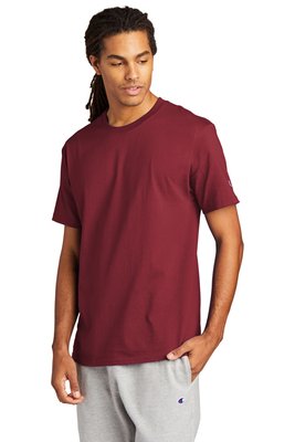 T425 Champion 6-ounce 100% Cotton T-Shirt Cardinal
