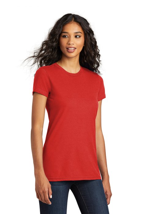 DT5001 District 4.5-ounce 100% Cotton T-Shirt New Red
