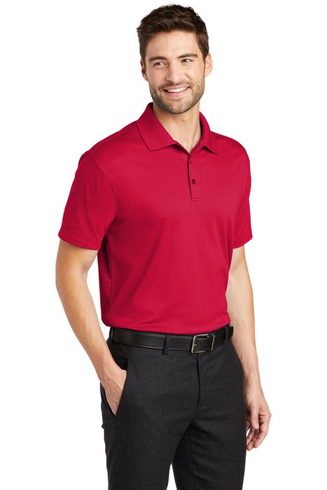 K573 Port Authority 4.7-ounce Rapid Dry Mesh Polo Engine Red