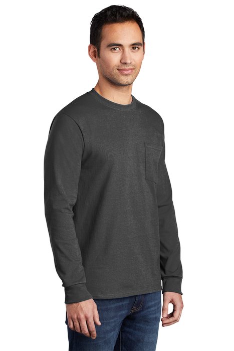 PC61LSP Port & Company 6.1-ounce 100% Cotton T-Shirt Charcoal