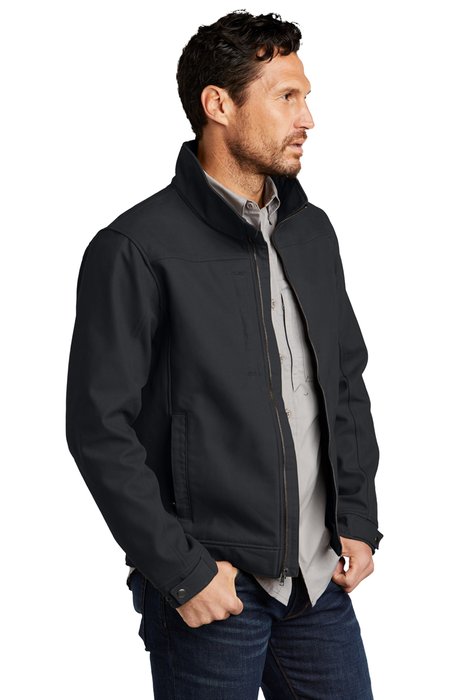 CSJ60 CornerStone Duck Bonded Soft Shell Jacket Charcoal