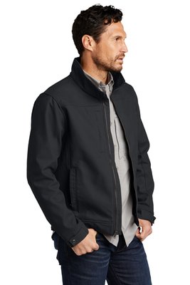 CSJ60 CornerStone Duck Bonded Soft Shell Jacket Charcoal