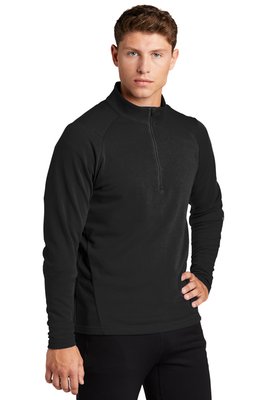 ST273 Sport-Tek Lightweight French Terry 1/4-Zip Pullover Black