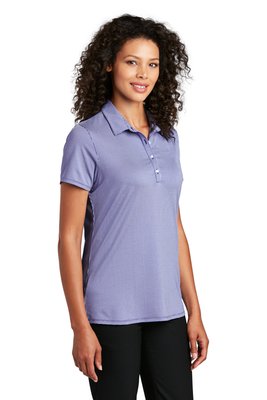 LK646 Port Authority 4.4-ounce Ladies Gingham Polo True Navy/ White