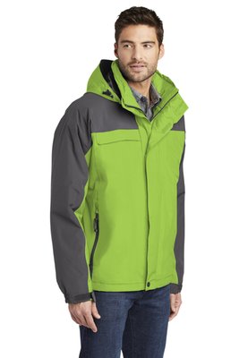 J792 Port Authority Nootka Jacket Bright Pistachio/ Graphite