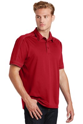 ST659 Sport-Tek 3.8-ounce Contrast Stitch Micropique Sport-Wick Polo True Red
