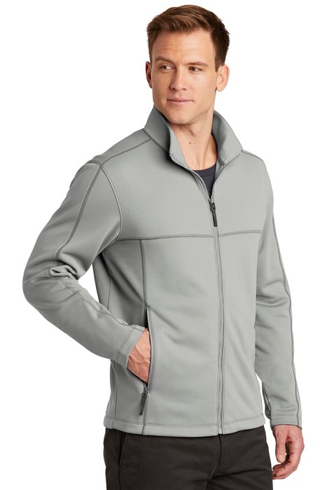 F904 Port Authority Collective Smooth Fleece Jacket Gusty Grey