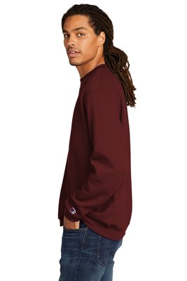 S6000 Champion Eco Fleece Crewneck Sweatshirt Maroon