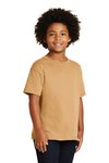 5000B Gildan 5.3-ounce 100% Cotton T-Shirt Old Gold