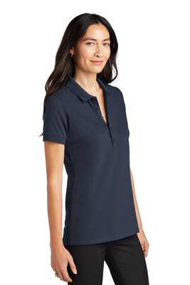 MM1001 MERCER+METTLE Women's Stretch Heavyweight Pique Polo Night Navy