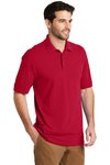 K8000 Port Authority 6.2-ounce EZCotton Polo Apple Red