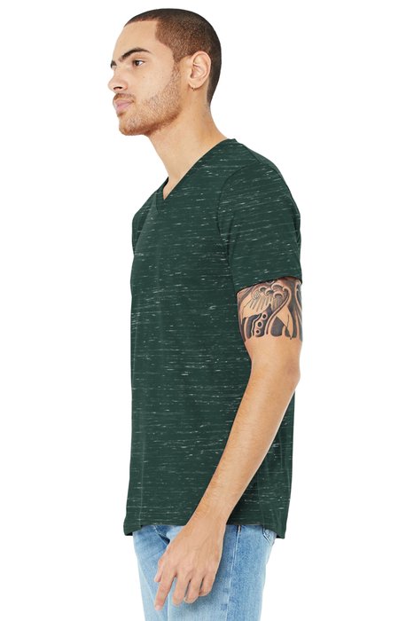 BC3005 Bella + Canvas 4.2-ounce 100% Cotton T-Shirt Forest Marble