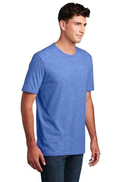 DM108 District 4.3-ounce T-Shirt Heathered Royal
