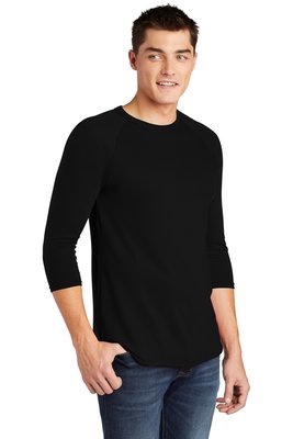 BB453W American Apparel 3.7-ounce T-Shirt Black/ Black