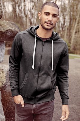 DT8102 District Re-Fleece Full-Zip Hoodie True Navy
