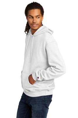 S700 Champion Eco Fleece Pullover Hoodie Silver Grey