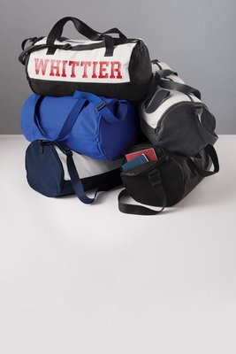 BG814 Port Authority Cotton Barrel Duffel Black