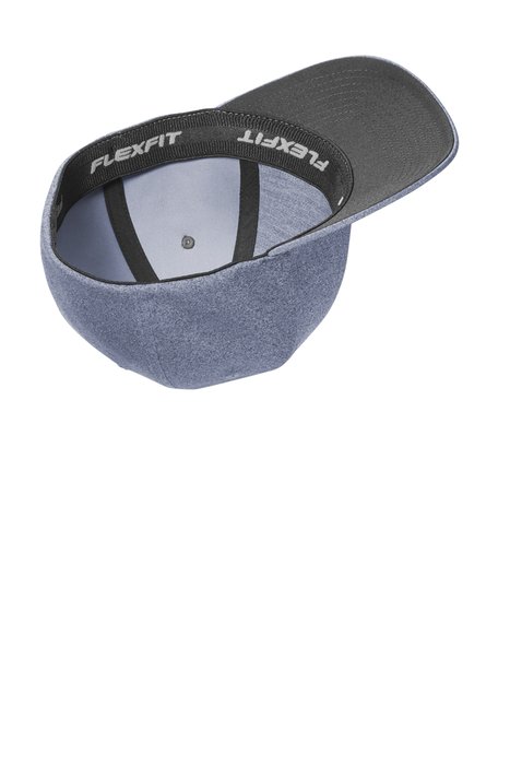 C946 Port Authority Flexfit Melange Unipanel Cap Navy