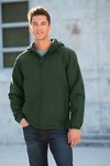 J327 Port Authority Hooded Charger Jacket True Navy