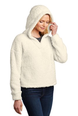 L132 Port Authority Ladies Cozy Fleece Hoodie Marshmallow