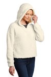 L132 Port Authority Ladies Cozy Fleece Hoodie Marshmallow