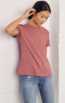 BC6400CVC Bella + Canvas 4.2-ounce Crewneck T-Shirt Deep Heather
