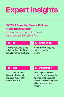 PC90H Port & Company Essential Fleece Pullover Hooded Sweatshirt Red