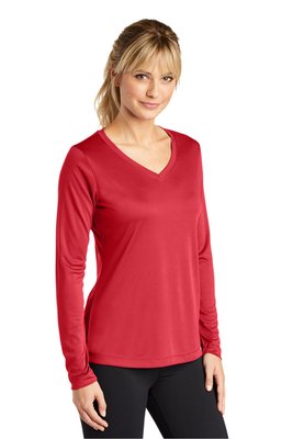 LST353LS Sport-Tek 3.8-ounce 100% Polyester T-Shirt True Red