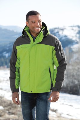 J792 Port Authority Nootka Jacket Bright Pistachio/ Graphite