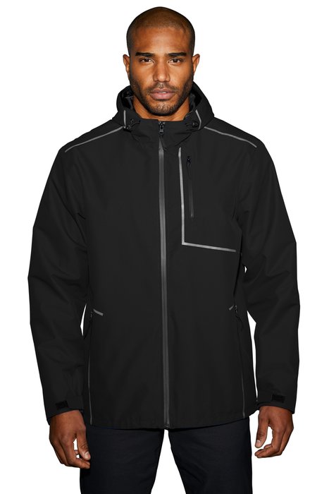 J920 Port Authority Collective Tech Outer Shell Jacket Deep Black